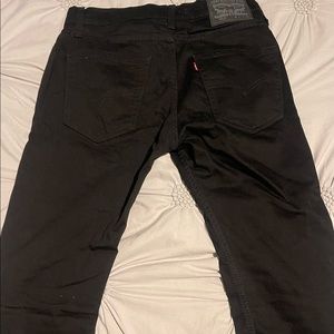 Levi Strauss Black jeans 31x34 slim fit